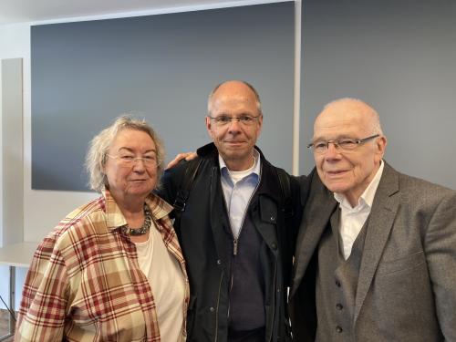 Wegbegleitende: Angelika Zegelin, Thomas Hax-Schoppenhorst und Franz Sitzmann (v. l.)