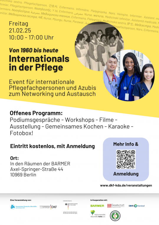 Von 1960 bis heute – Internationals in der Pflege