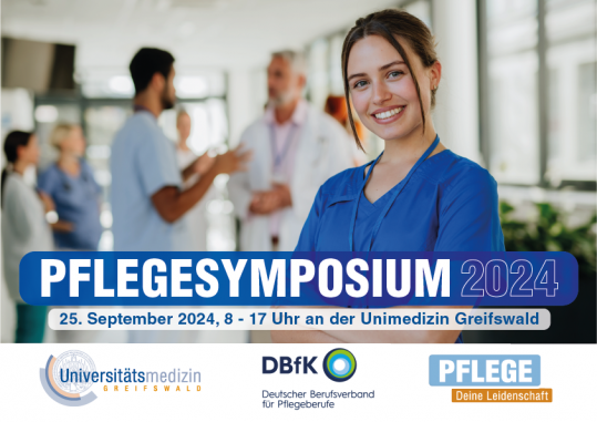 Pflegesymposium in Greifswald am 25. September