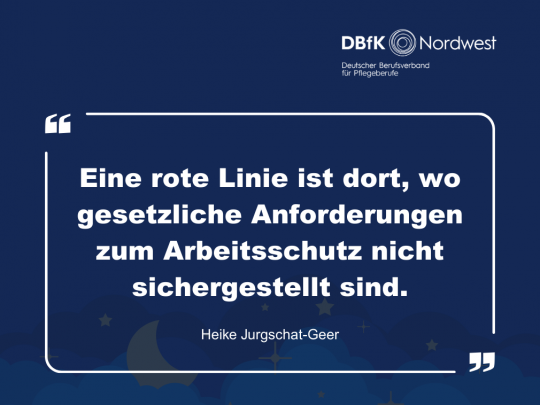Nachtdienstbesetzung: Keine Nachtdienste alleine?