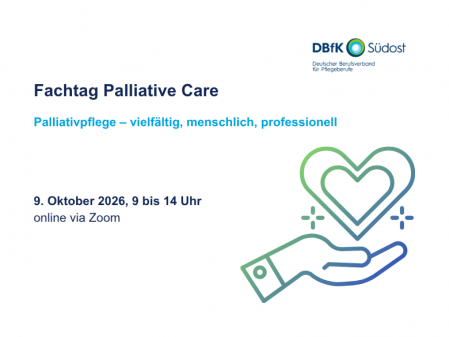 9. Oktober: Online-Fachtag Palliative Care