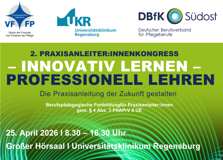 25. April 2026 in Regensburg – Praxisanleiter:innen-Kongress