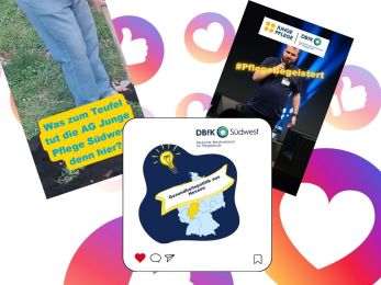 Der DBfK Südwest jetzt auf Instagram – folge uns, teile unsere Inhalte, mach uns sichtbar!