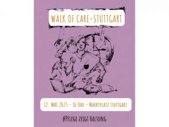 Walk of Care am Tag der Pflegenden in Stuttgart